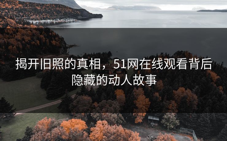揭开旧照的真相，51网在线观看背后隐藏的动人故事